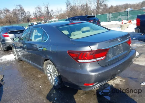 2016 Lexus Ls 460 L из США, поврежденный, VIN JTHDL5EF8G5007907